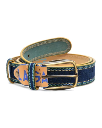 Curea LA GALERE bleumarin, 8971640, din piele intoarsa
