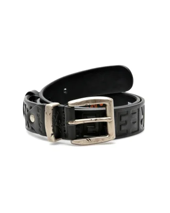 Curea LA GALERE neagra, 7871640, din piele naturala