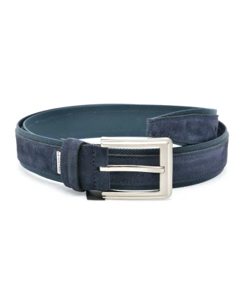 Curea LE COLONEL bleumarin, 4078, din nabuc