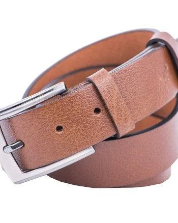 Curea barbati din piele naturala maro New - 110 cm