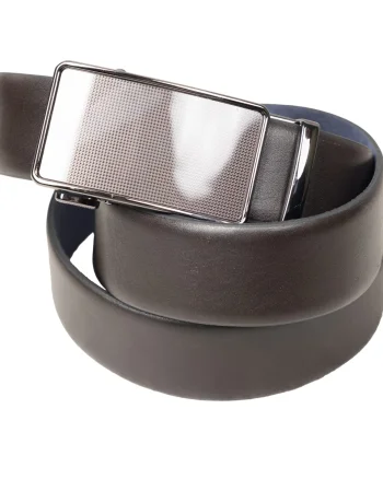 Curea maro-inchis Soft barbati - 110 cm