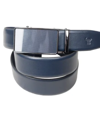 Curea bleumarin Soft barbati - 110 cm