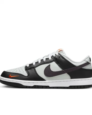 Pantofi sport Nike Dunk Low Pp Black Total Orange Mini Swoosh