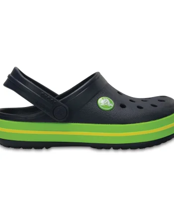 Saboti Crocs Crocband Kids Bleumarin - Navy/Volt Green