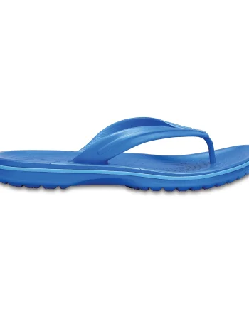 Slapi Crocs Crocband Flip Albastru - Ocean