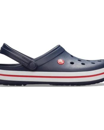 Saboti Crocs Crocband Bleumarin - Navy/Red