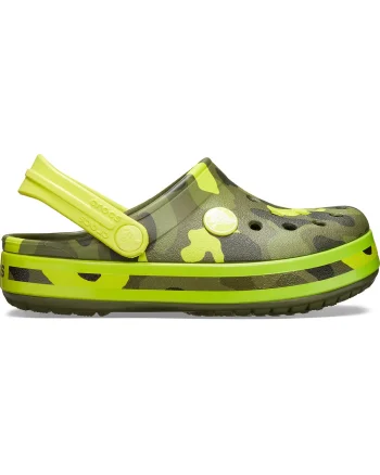 Saboti Crocs Crocband Multi-Graphic Clog Galben - Citrus