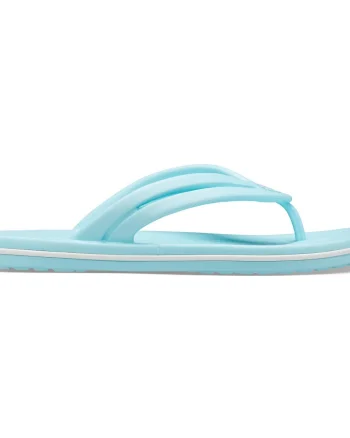 Slapi Crocs Women's Crocband Flip Albastru deschis - Ice Blue
