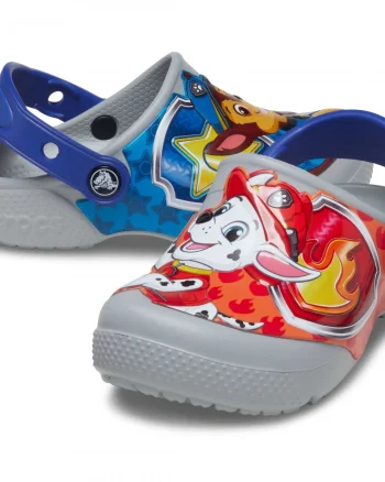 Saboti Crocs Fun Lab Paw Patrol Patch Clog Gri - Light Grey