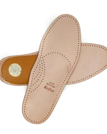 Talonete Reflex anatomică din piele naturală Maro - Brown