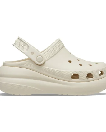 Saboti Crocs Classic Crush Clog Bej - Bone