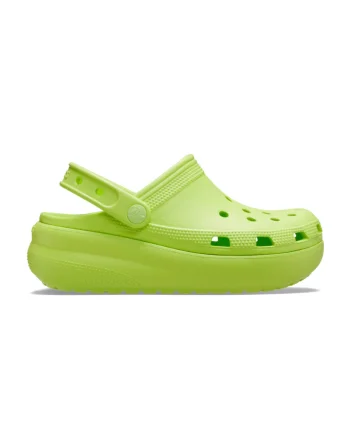 Saboți Classic Crocs Cutie Clog Kids Verde - Lime