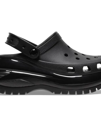 Saboți Crocs Classic Mega Crush Clog Negru - Black