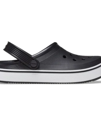 Saboți Crocs Toddler Crocband Off Court Clog Negru - Black