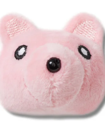 Jibbitz Crocs Pink Plush Teddy Face