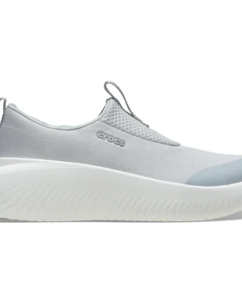 Pantofi Crocs Mellow Ease Gri - Atmosphere/White