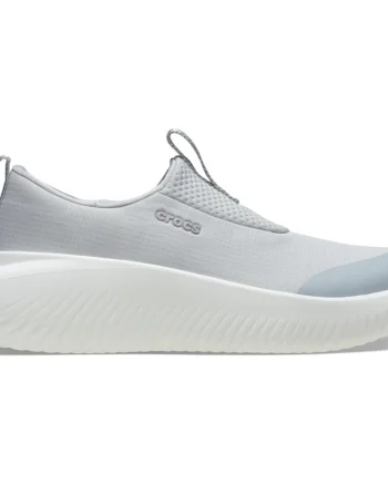 Pantofi Crocs Mellow Ease Gri - Atmosphere/White