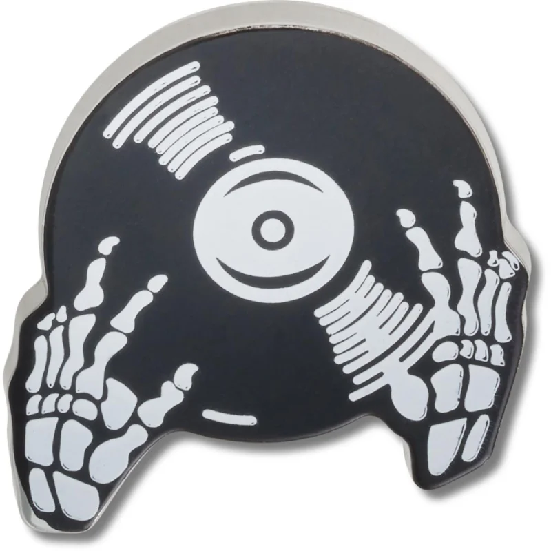 Jibbitz Crocs Skeleton Record