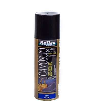 Spray pentru piele întoarsă Reflex Camoscio 200ml Albastru - Blue