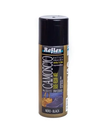 Spray pentru piele întoarsă Reflex Camoscio 200ml Negru - Black