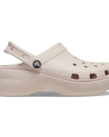 Saboți Crocs Women's Classic Platform Clog Roz - Quartz