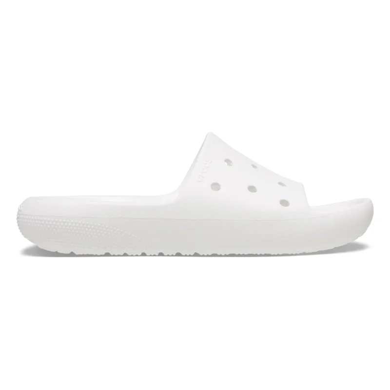 Papuci Crocs Classic Slide V2 Alb - White