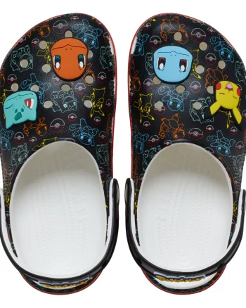 Saboti Crocs Classic Pokemon Print Kids Clog Multicolor - Multi