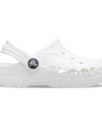 Saboți Crocs Toddler Baya Clog Alb - White