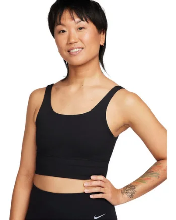 Bustiera femei Nike Zenvy Rib FQ0410-010