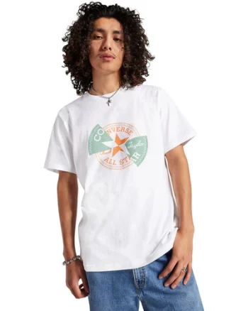 Tricou barbati Converse Con T-shirt M Chuck Patch Distort Tee 10026427-A02