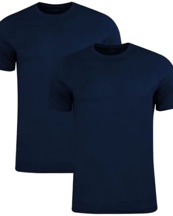 Tricou copii Puma Junior Base T-shirt Navy 2-pack 68357702-2