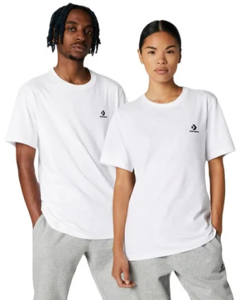 Tricou unisex Converse Go-To Embroidered Star Chevron Standard-Fit T-Shirt 10023876-A01