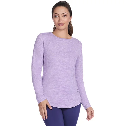 Bluza femei Skechers GO DRI Swift Long Sleeve Tunic Crew LT155-WLPR