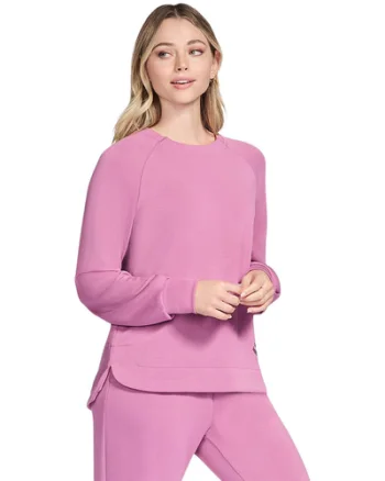Bluza femei Skechers SKECHLUXE Elevate Crewneck LT152-ROS