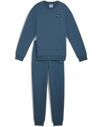 Trening copii Puma Ess Elevated Relaxed Crew Sweat Suit Fl 68972380