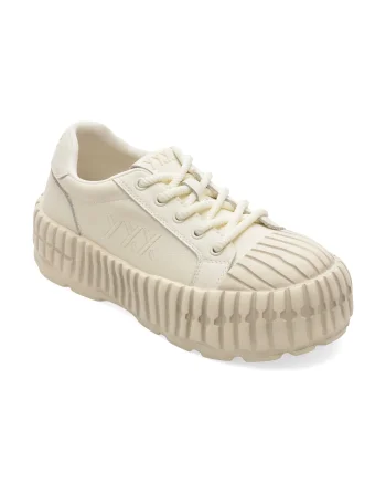 Pantofi sport GRYXX albi, 31813, din piele naturala