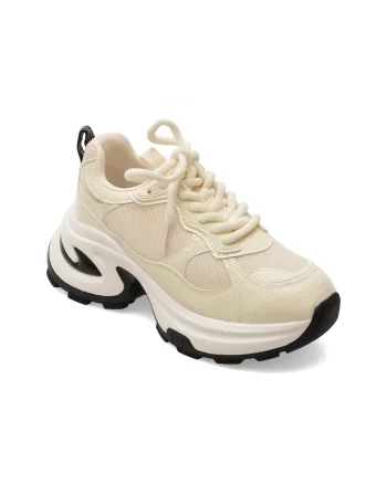 Pantofi sport FLAVIA PASSINI bej, 5375, din material textil