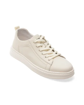 Pantofi sport GRYXX albi, 300166, din piele naturala
