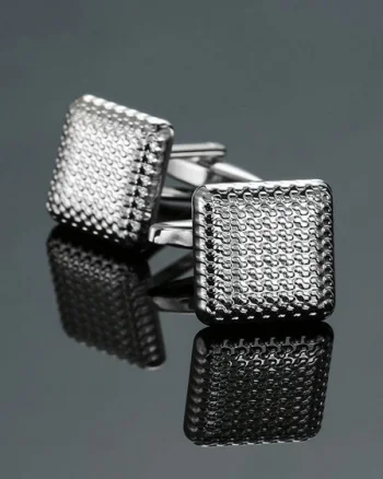 Butoni argintii eleganti, model 21