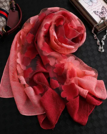 Esarfa de dama, eleganta, din organza, model 39