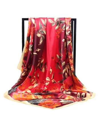 Esarfa eleganta din matase satinata, model 35