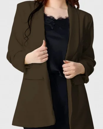 Sacou business BLUMY, cu buzunare decorative, MARO, Marime XL/2XL