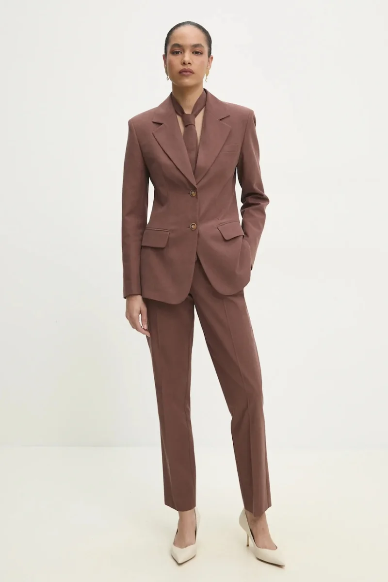 Answear Lab pantaloni de costum drepți