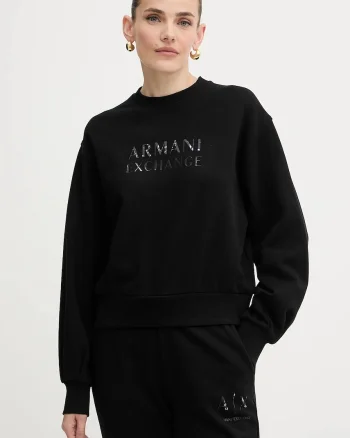 Armani Exchange hanorac de bumbac