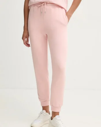 Pinko pantaloni de trening din bumbac