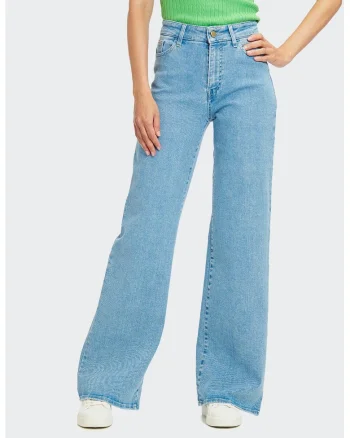 Pantaloni femei  Wanda 7896 Albastru Deschis, Albastru deschis