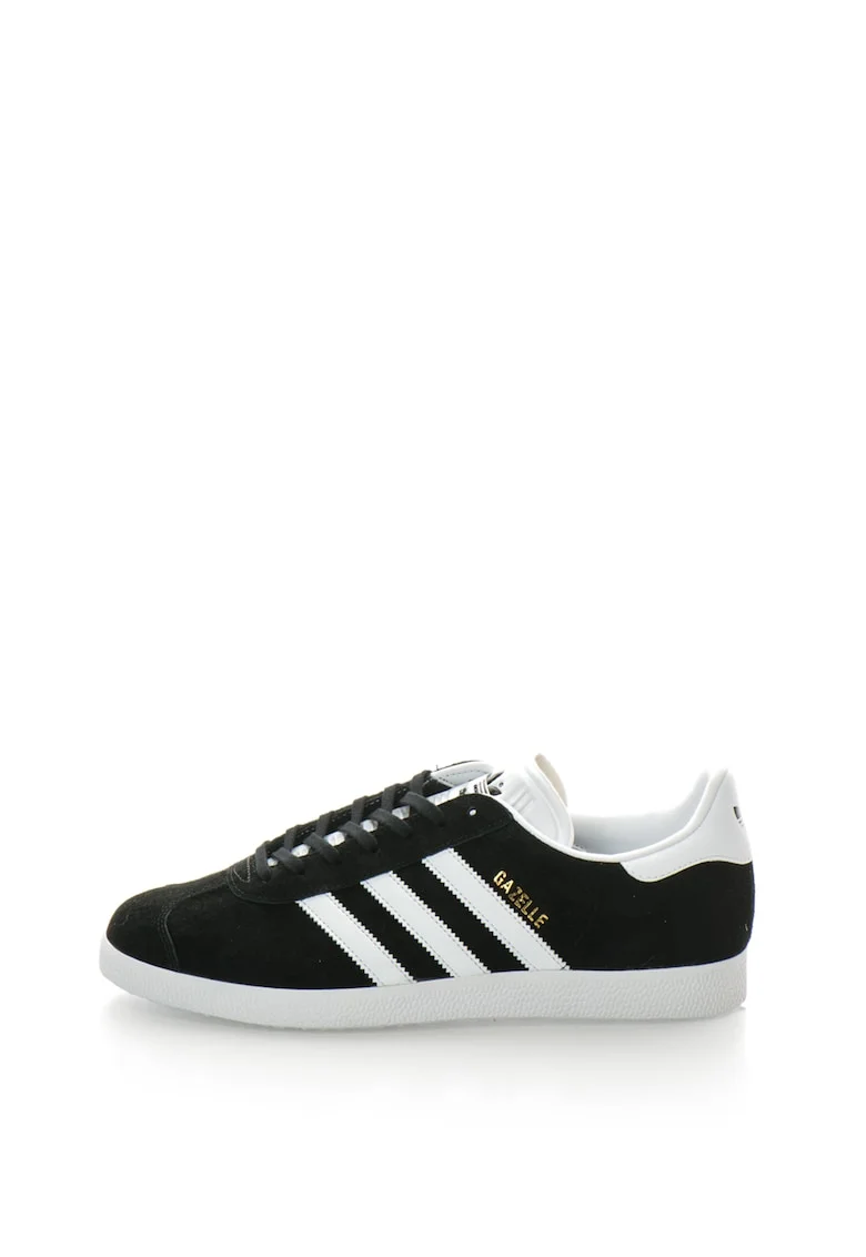 Pantofi sport Gazelle, Unisex, Alb/Negru