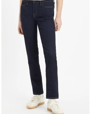 Blugi crop slim fit 712™, Albastru indigo