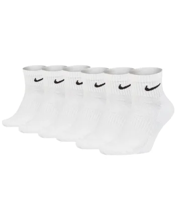 Set de sosete scurte unisex - 6 perechi, Alb