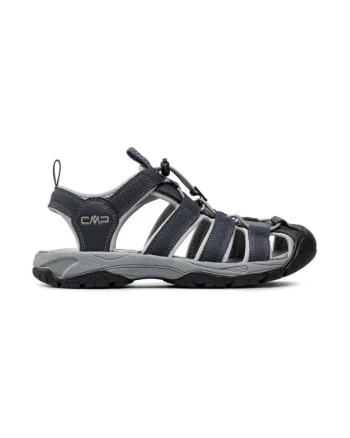 Sandale barbati,  300212, Piele ecologica, Gri